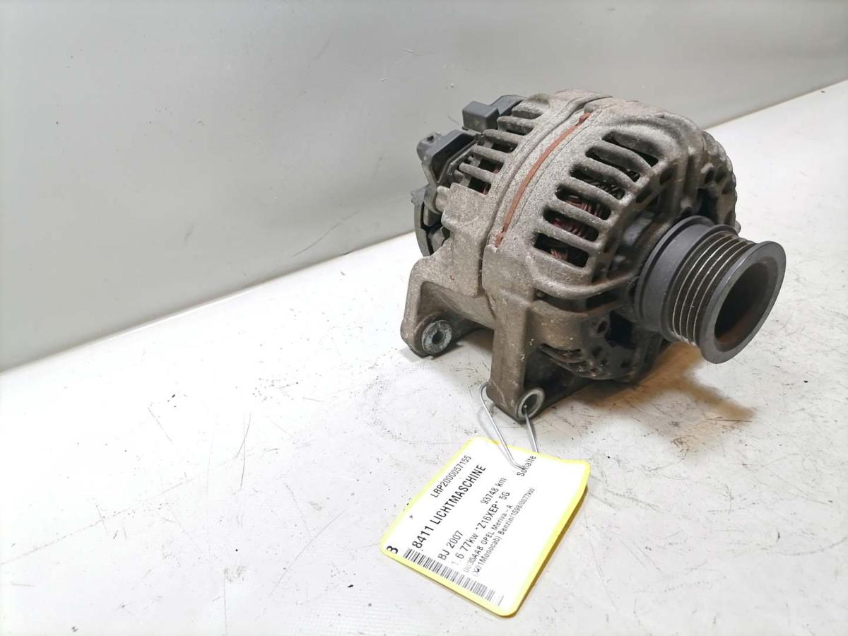 Opel Meriva A original Lichtmaschine Generator 1.6 77kw Bj.2007